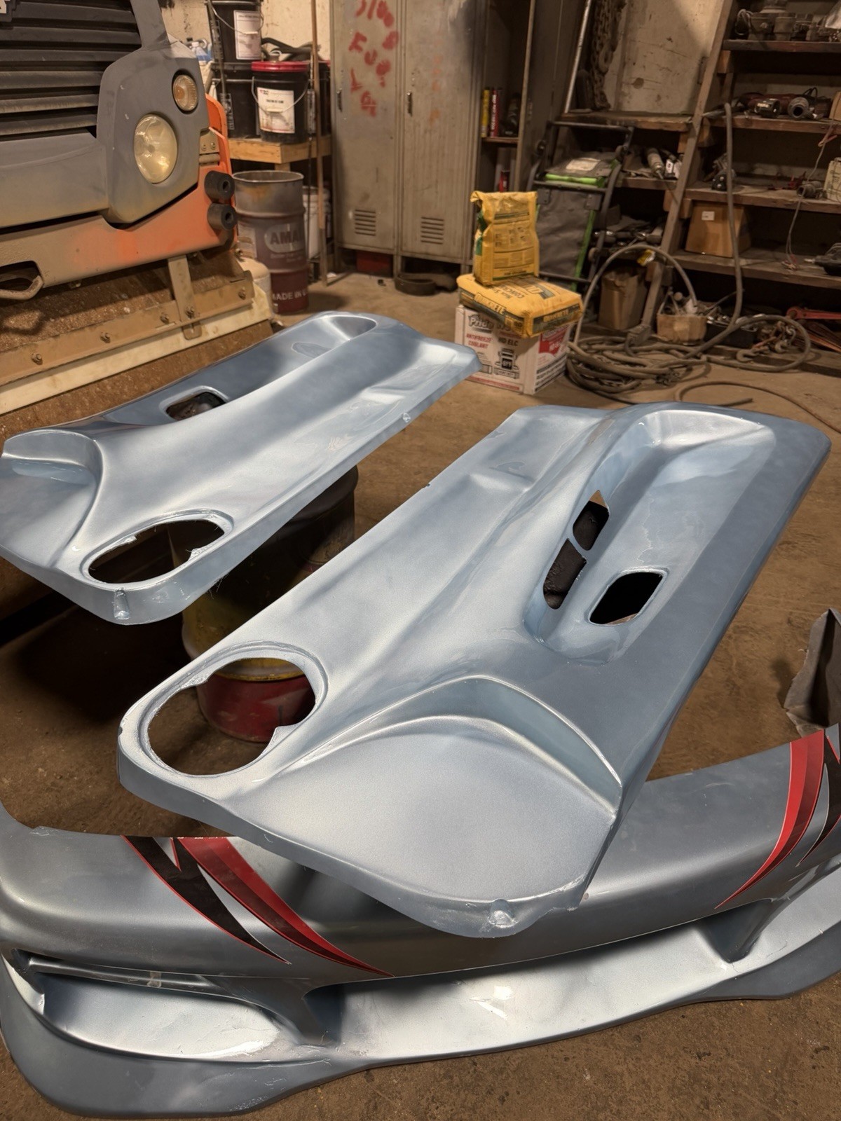 91-93 Nissan 240sx S13 Aftermarket Pair of Left and Right Door Trim Panels