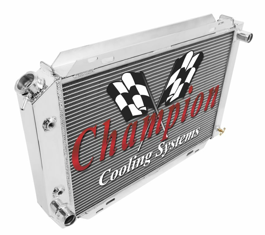 Eagle Champion 4 Row All Aluminum Radiator for 1980 - 1986 Mercury Capri #MC138