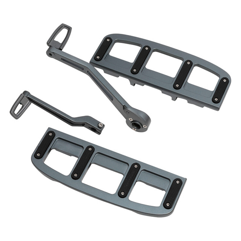 Rider Footboards Shifter Brake Pedal Lever Pegs For Harley Softail Slim 18-24 23