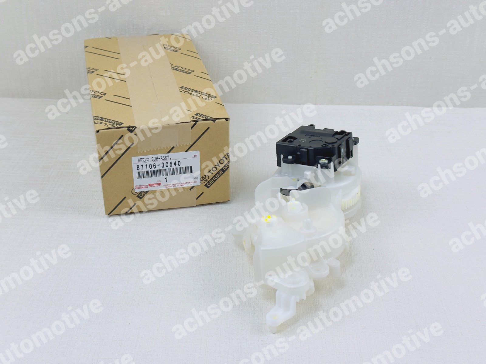 87106-30540 Lexus IS250 IS350 RC300 Genuine OEM AC Radiator Damper Servo NEW OEM