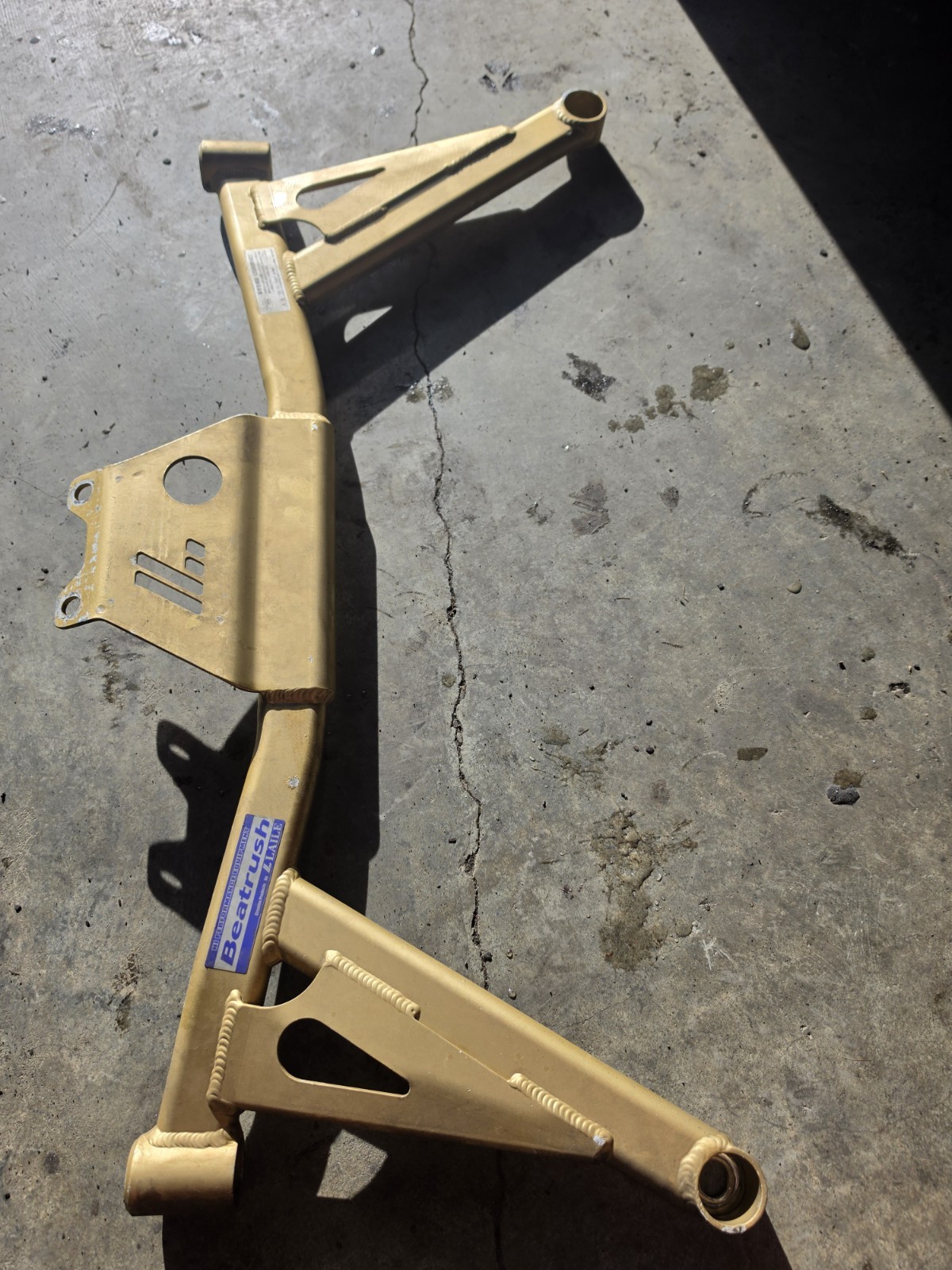 LAILE BEATRUSH Front Performance Bar Crossmember Underbody Impreza Wrx/Sti LAILE BEATRUSH Front Performance Bar Crossmember Underbody Impreza Wrx/Sti