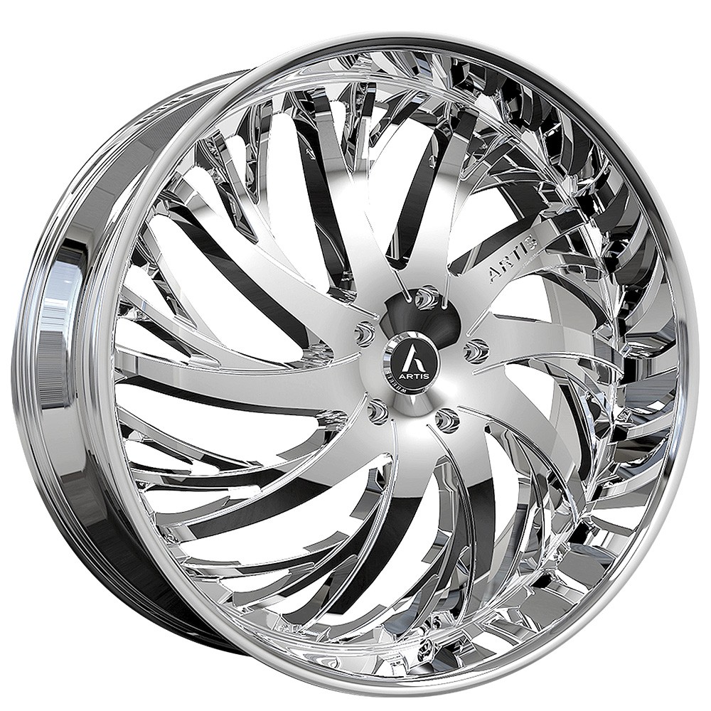 Decatur Artis Wheels 24x10 Chrome Rims (4pcs) C3 Decatur Artis Wheels 24x10 Chrome Rims (4pcs) C3