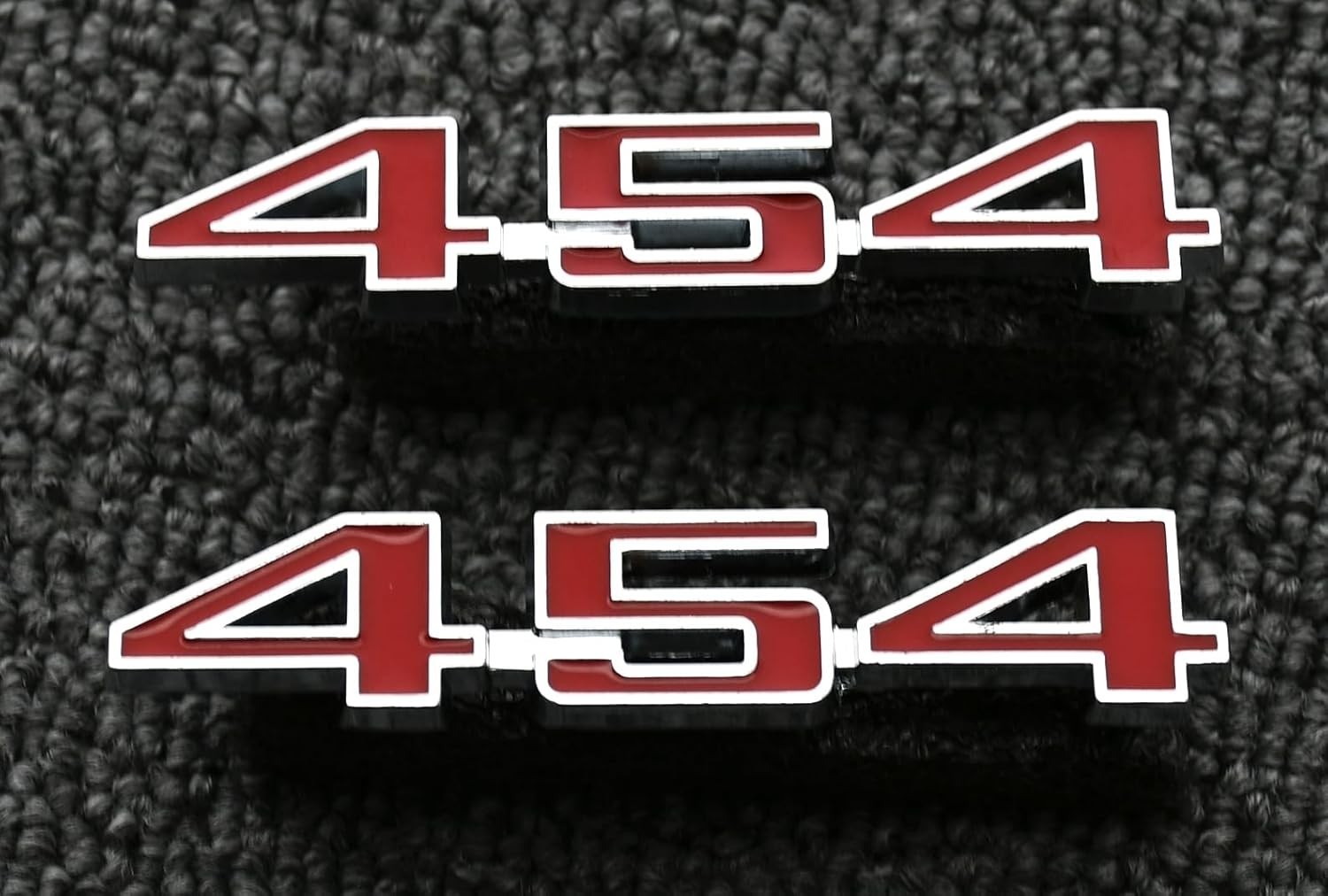 2pcs Metal 454 Right  Left Badge Emblems for 3975410 1970-1974 \