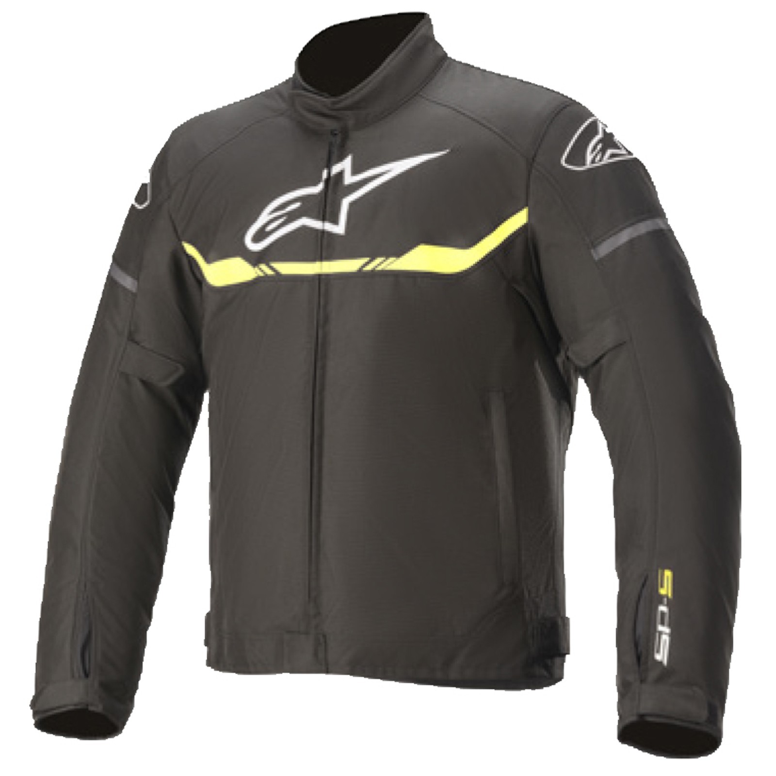 Alpinestars Adult's T-SP S WP Motorcycle Jacket Black/Yellow Fluo - 2XL