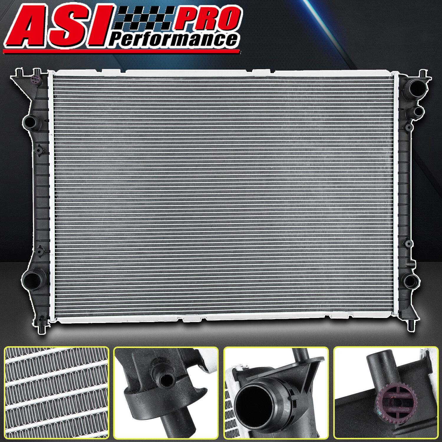 Water Coolant Radiator fit 2013-2019 Bentley Continental Flying Spur GT&GTC V8