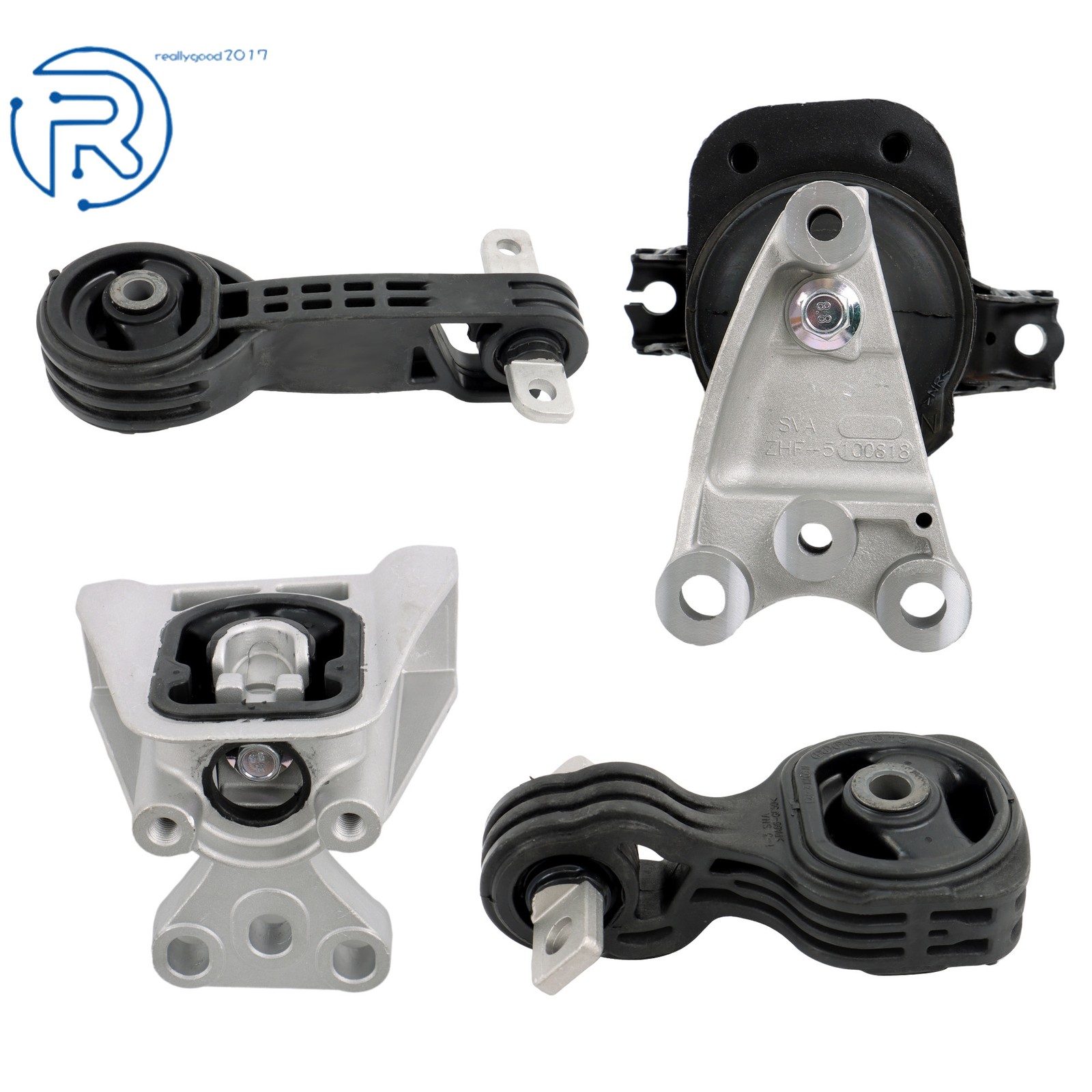 For Honda Civic 2006-2011 L4 1.8L Auto Trans 4PCS Engine Motor & Trans Mount Set For Honda Civic 2006-2011 L4 1.8L Auto Trans 4PCS Engine Motor & Trans Mount Set