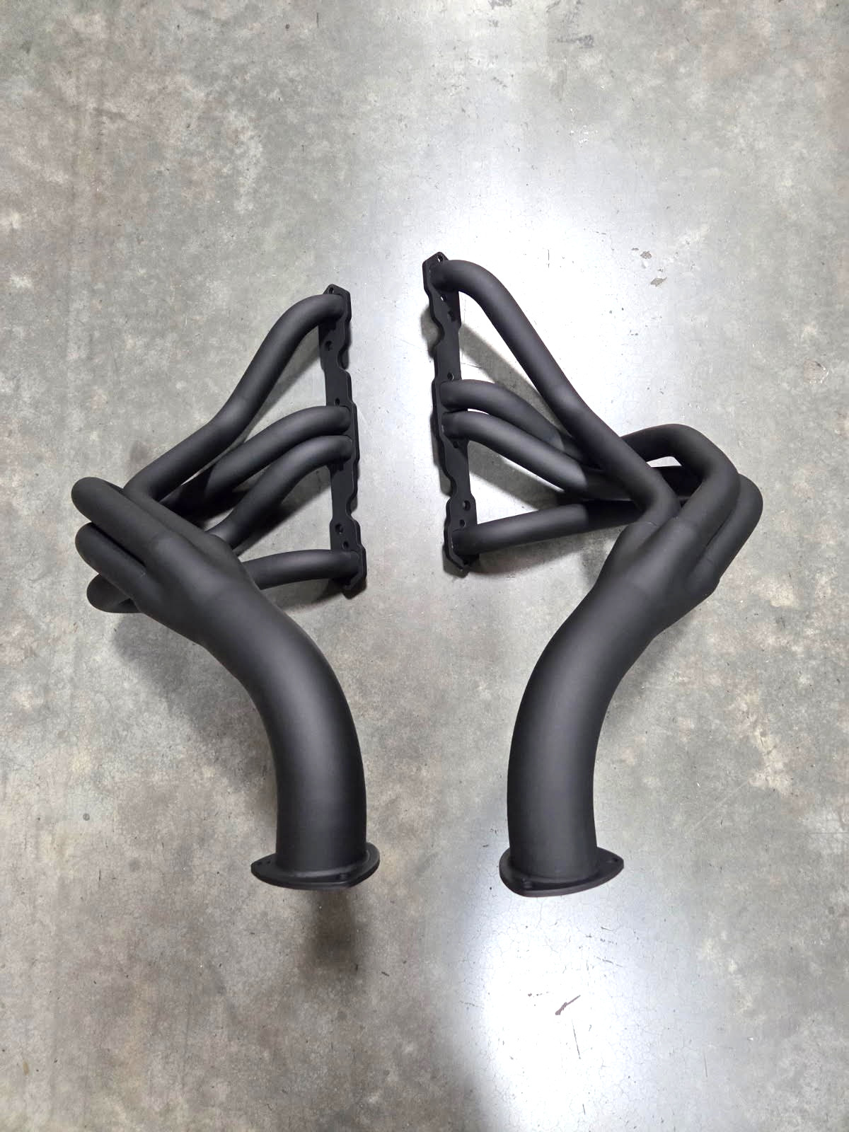 1962-67 Chevy II Nova Small Block Chevy 283-400 Gasser Fender Header H60251BK 1962-67 Chevy II Nova Small Block Chevy 283-400 Gasser Fender Header H60251BK