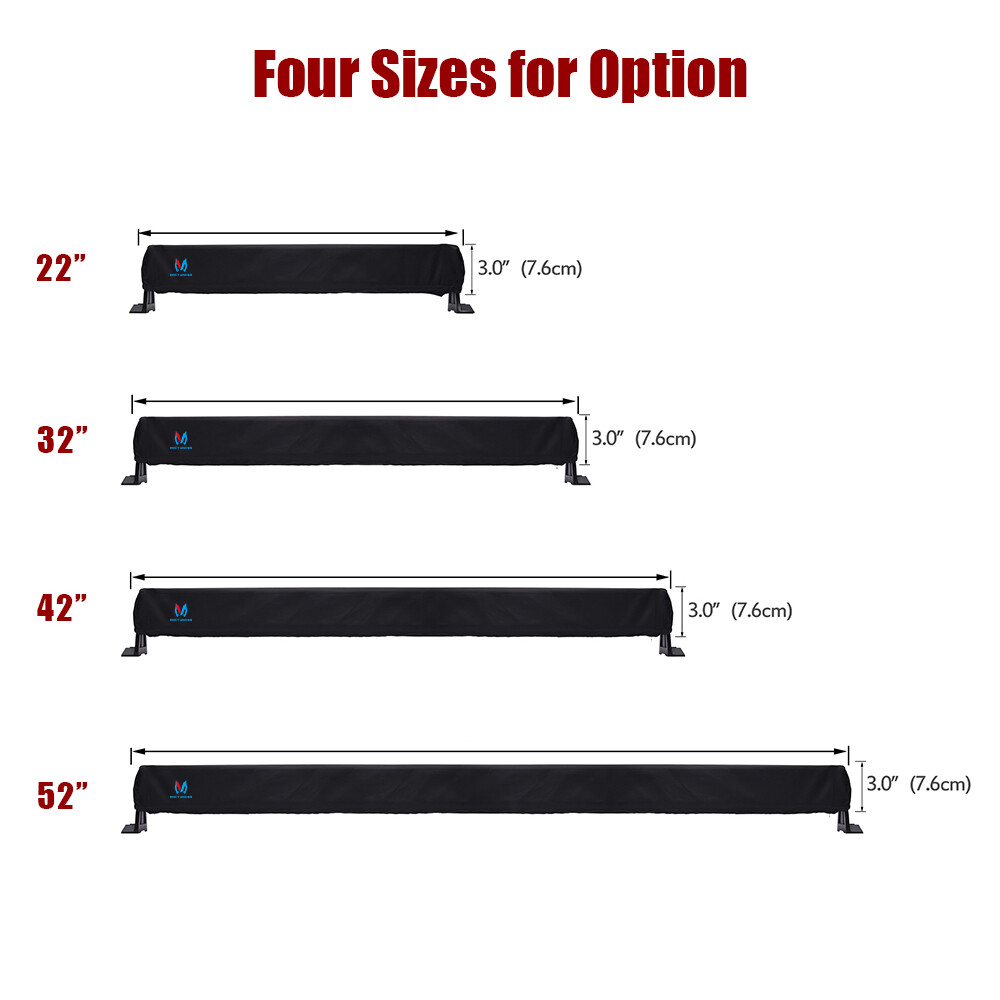 LED Light Bar Cover - Straight Curved Protective Sleeve Gear For 22\ LED Light Bar Cover - Straight Curved Protective Sleeve Gear For 22\