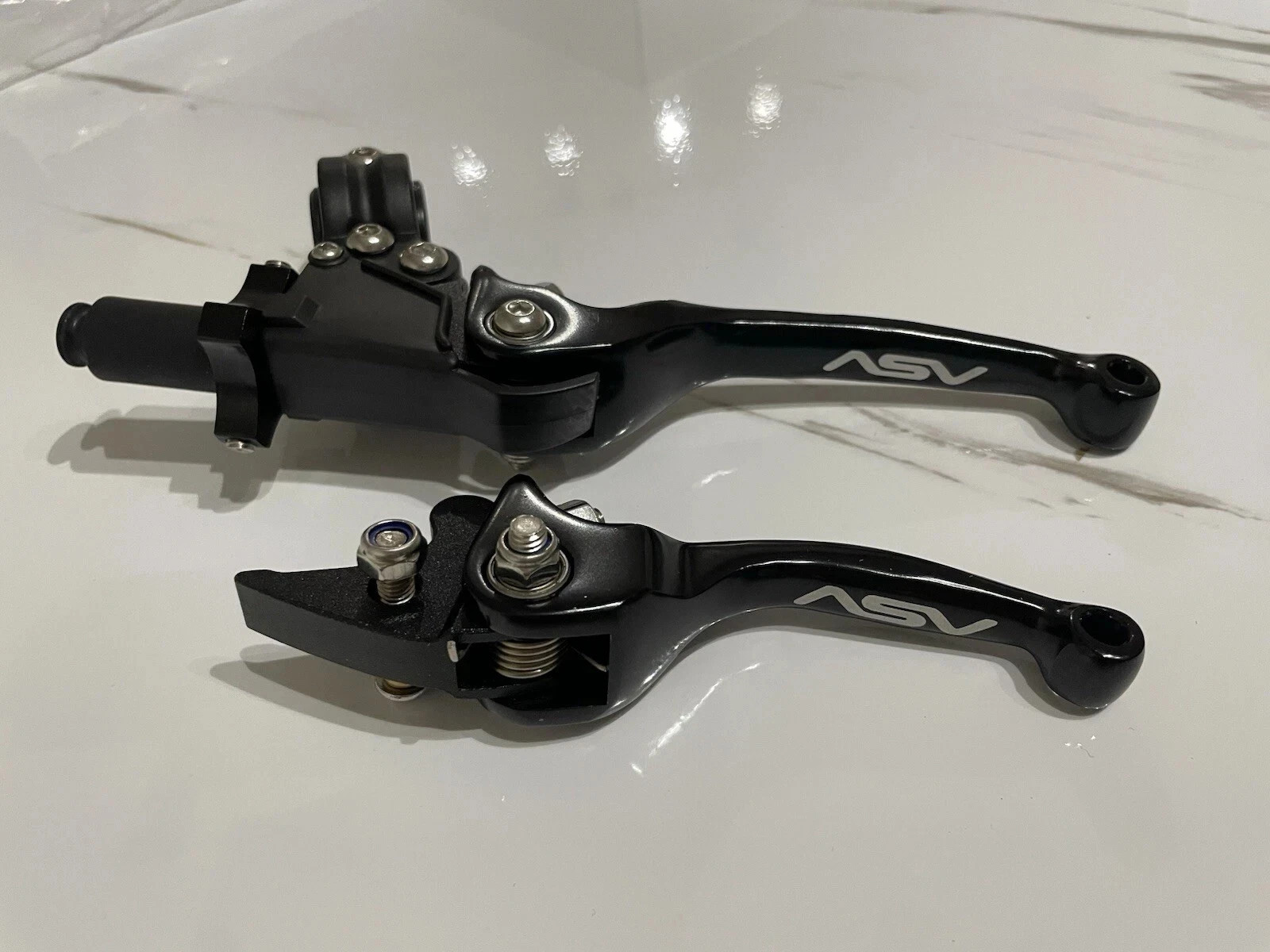 ASV F3 Unbreakable Adjustable Shorty Brake & Full Clutch Perch - NEW - L@@K ASV F3 Unbreakable Adjustable Shorty Brake & Full Clutch Perch - NEW - L@@K