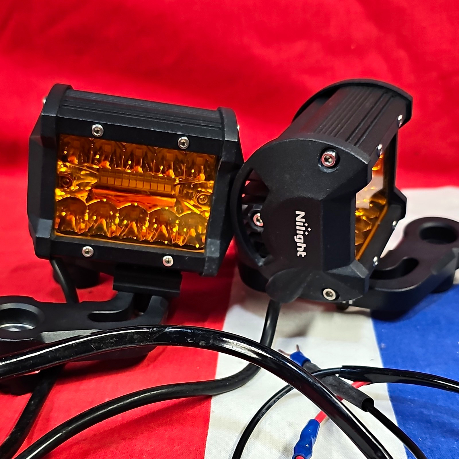 Truck Light Nilight 4 Inch LED Light Bar Amber Truck Light Nilight 4 Inch LED Light Bar Amber