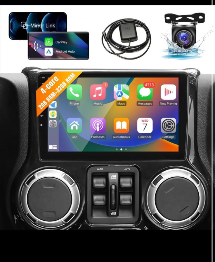 Leadfan Car Stereo for Jeep Wrangler JK Compass Grand Cherokee Ram Android 10.1” Leadfan Car Stereo for Jeep Wrangler JK Compass Grand Cherokee Ram Android 10.1”