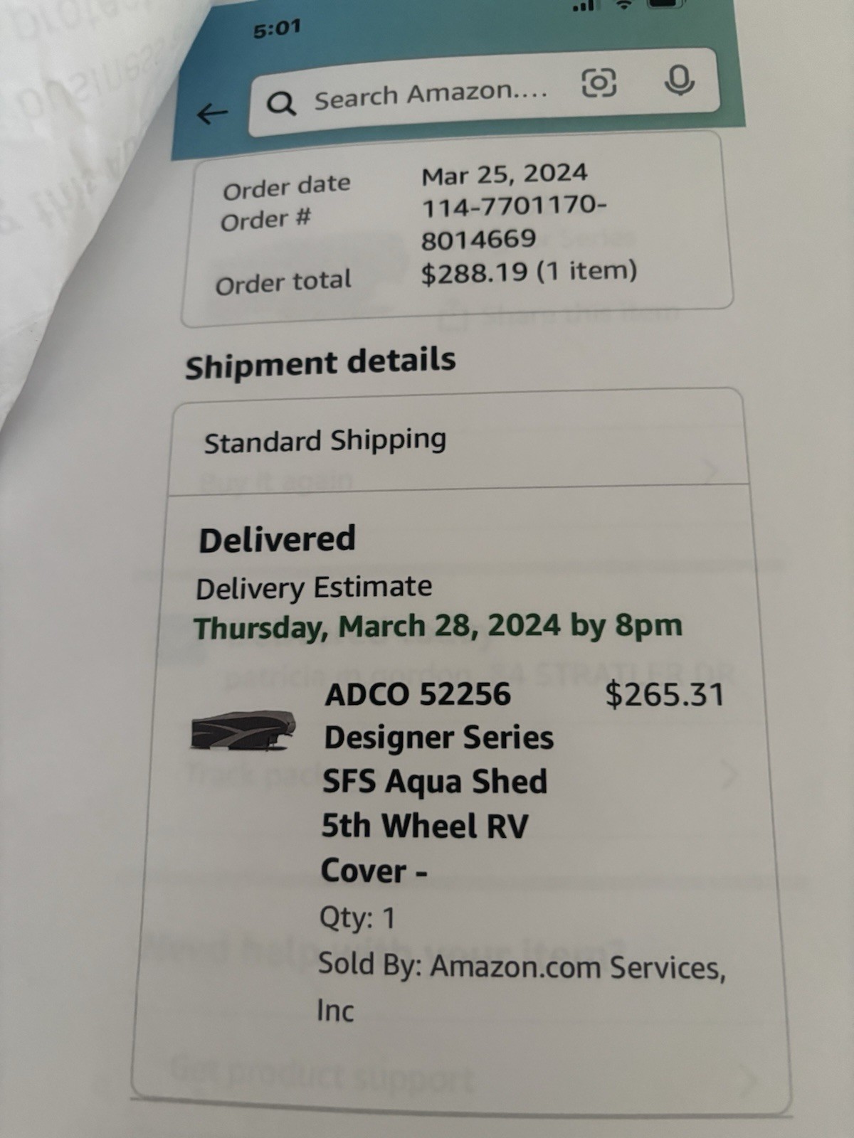 Adco Fifth Wheel Rv Cover Adco Fifth Wheel Rv Cover