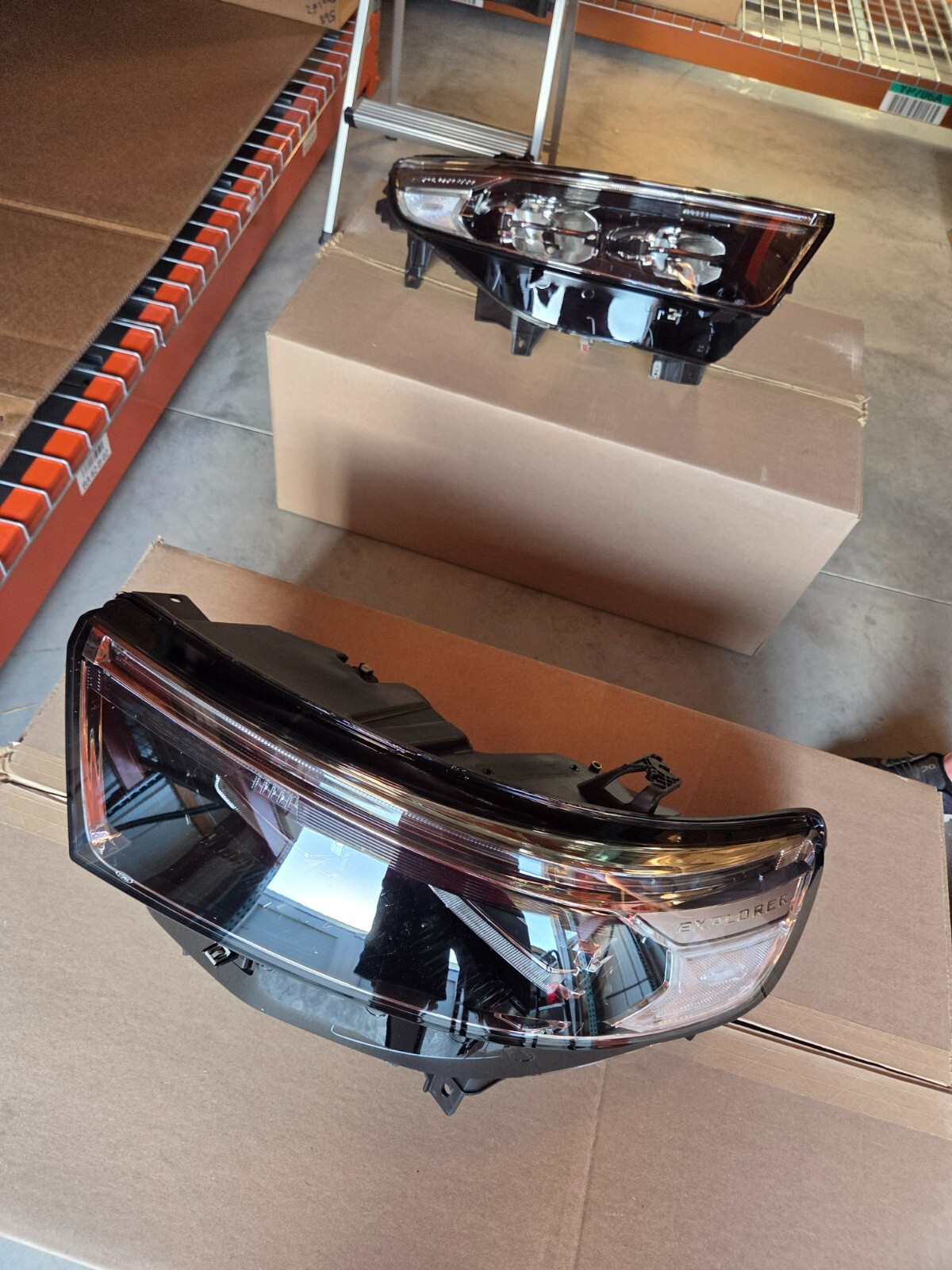 new 2020 2024 Ford Explorer pair right left Headlight LED oem nos 2021 2022 2023