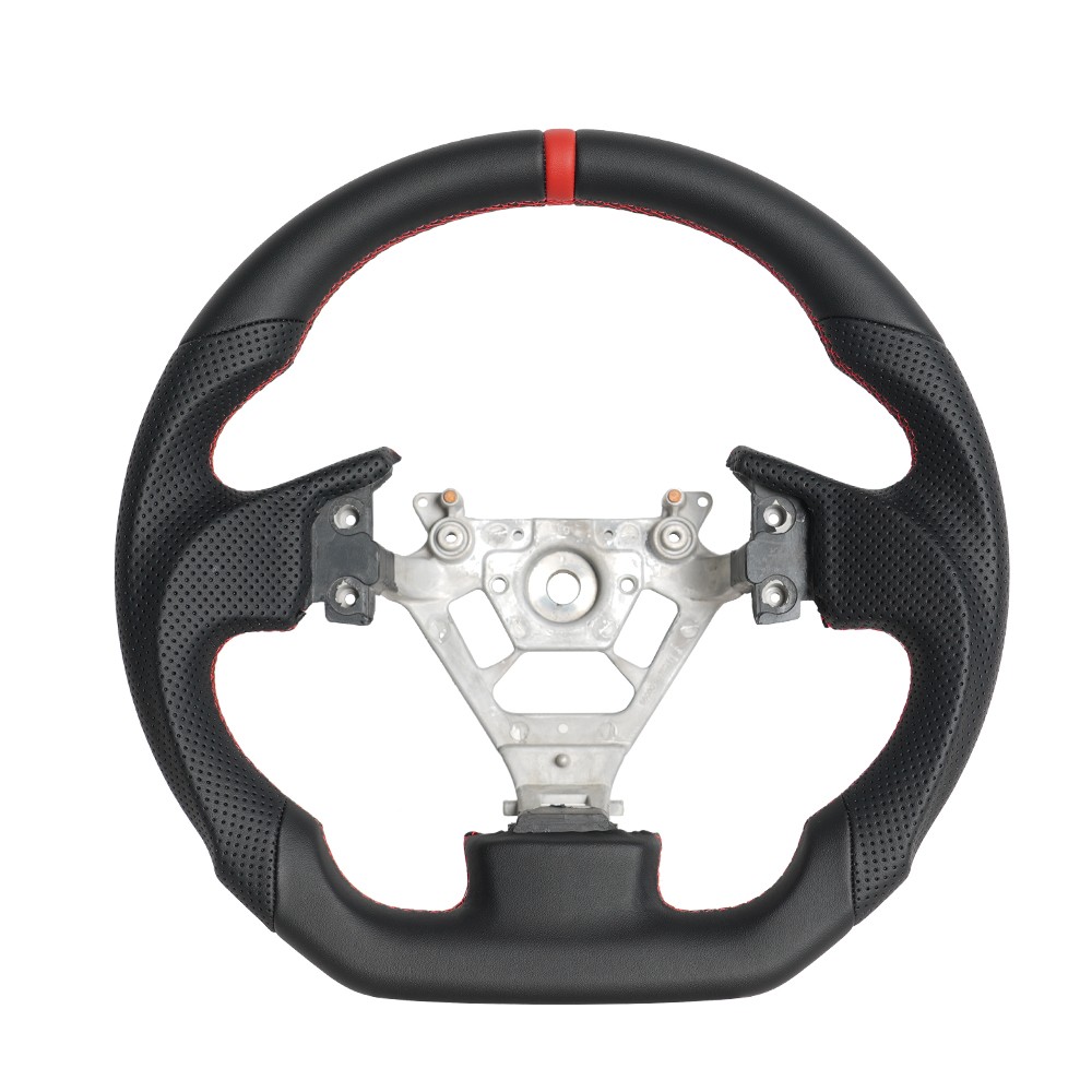 Full Leather Sport Steering Wheel Fit 2004-2007 Infiniti G35 X Sedan Red Line Full Leather Sport Steering Wheel Fit 2004-2007 Infiniti G35 X Sedan Red Line