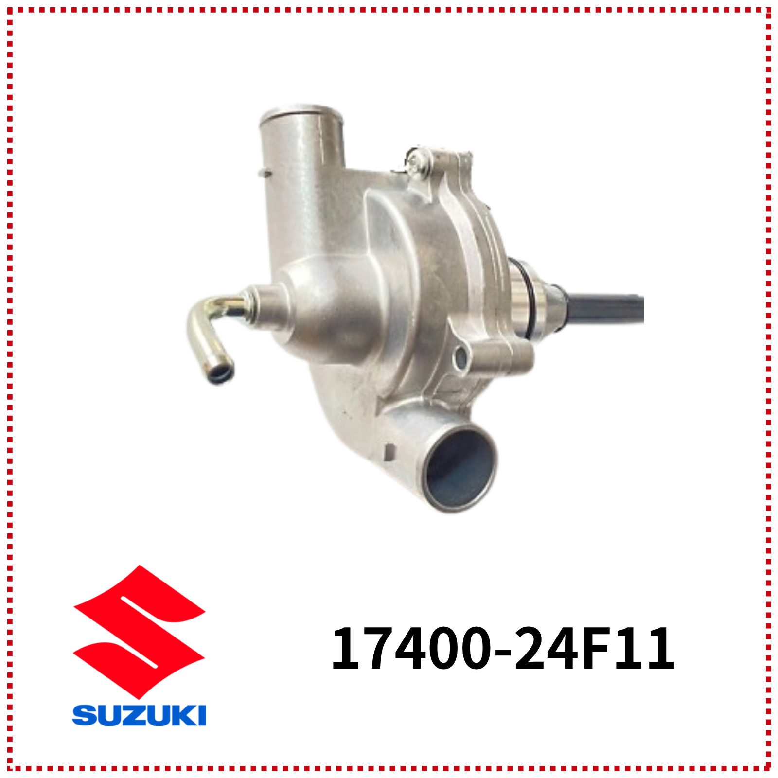 Suzuki Genuine 17400-24F11 Water Pump Assembly OEM Engine Cooling Part Suzuki Genuine 17400-24F11 Water Pump Assembly OEM Engine Cooling Part