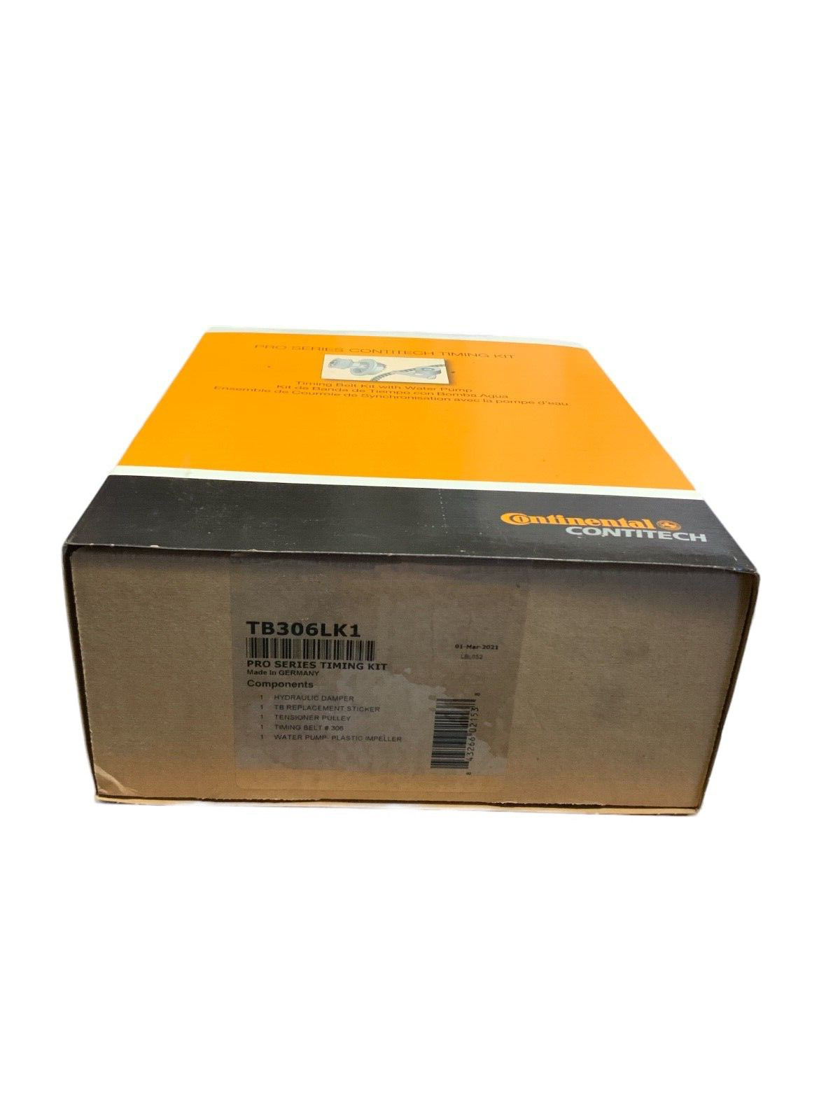 Continental TB306LK1 Engine Timing Belt Kit with Water Pump Continental TB306LK1 Engine Timing Belt Kit with Water Pump