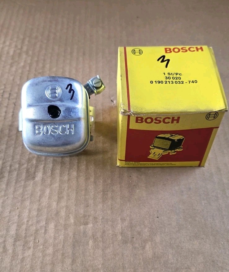 NOS Bosch Brazil 6V Voltage Regulator 0190213032 30020 VW Beetle Bug Bus Ghia
