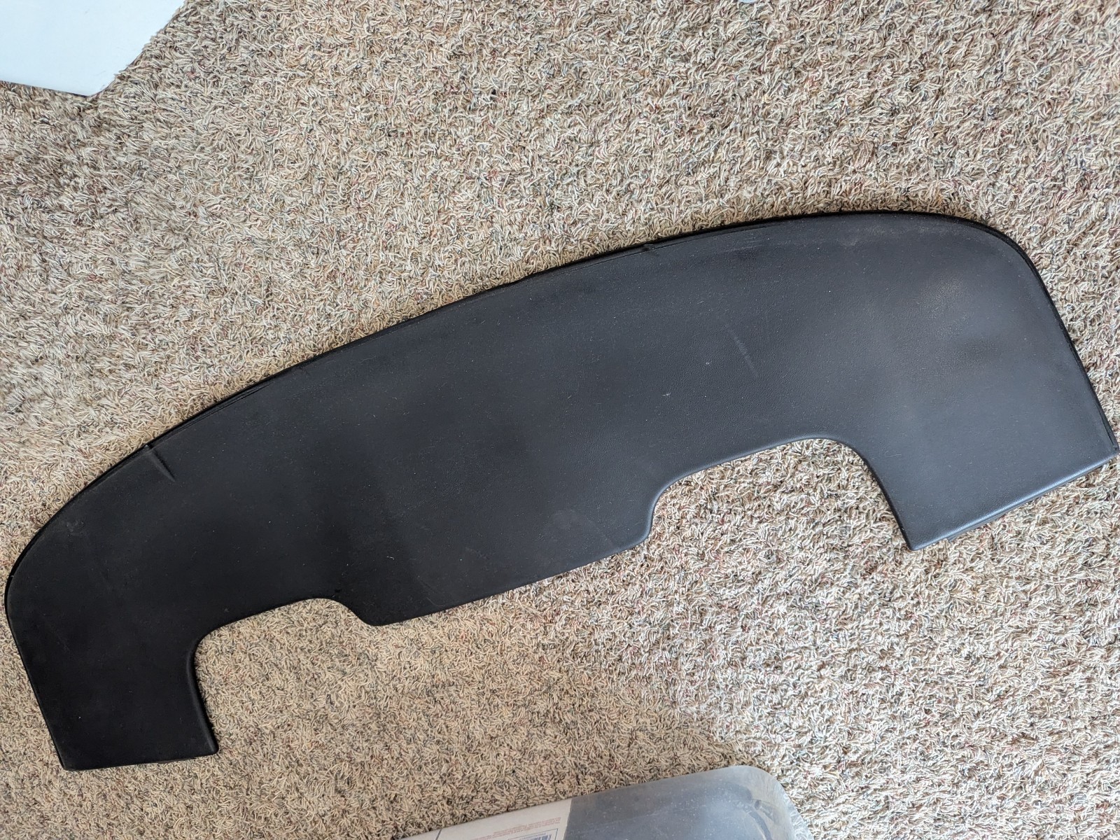 black Maserati GranTurismo M145 convertible rear deck lid trim cover oem
