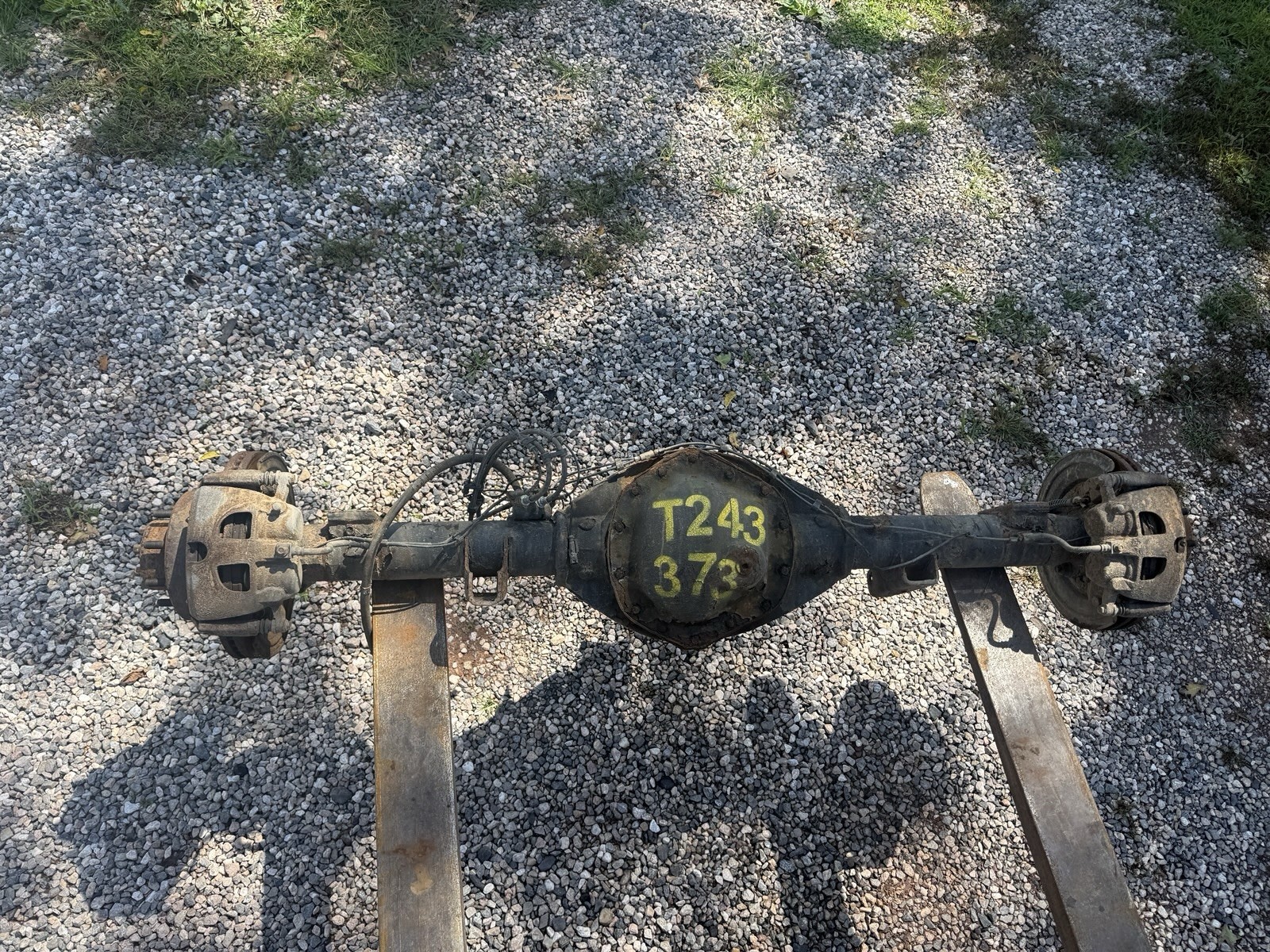 Rear Axle 4WD American 3.73 Ratio From 2012 DODGE RAM 2500 Rear Axle 4WD American 3.73 Ratio From 2012 DODGE RAM 2500