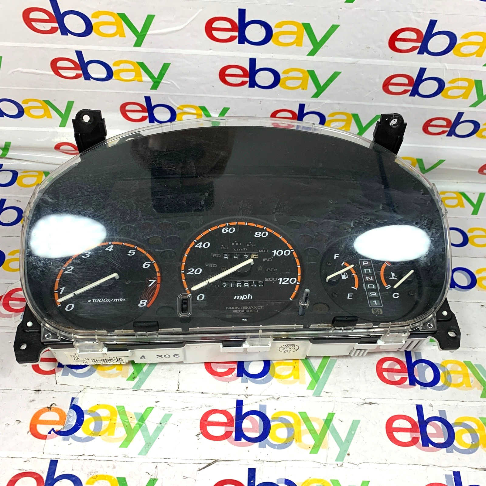 1997 - 2001 Honda CRV Speedometer Instrument Gauge Cluster 11234 1997 - 2001 Honda CRV Speedometer Instrument Gauge Cluster 11234