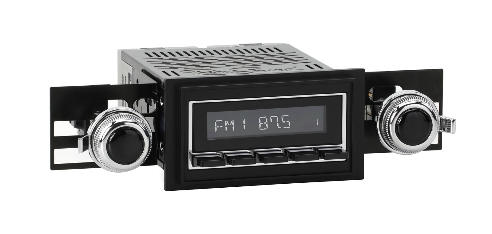 RetroRadio for 1972-76 Chevrolet Corvette BT, AUX, AM/FM LACB-M1-218-53P-73PC