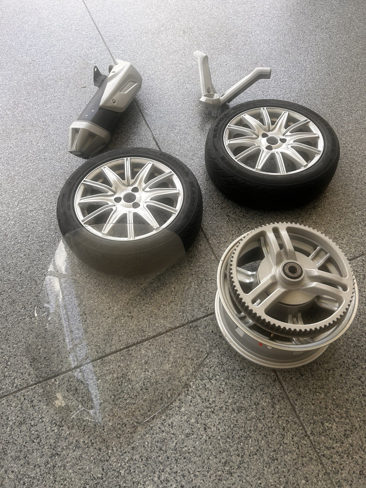 Can Am Spyder RT OEM Rims Can Am Spyder RT OEM Rims