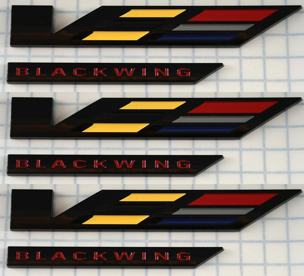 3Pcs V-Blackwing Emblems 3D Car Badge V Logo Replacement for 2020-2025 CT4 CT5 8 3Pcs V-Blackwing Emblems 3D Car Badge V Logo Replacement for 2020-2025 CT4 CT5 8