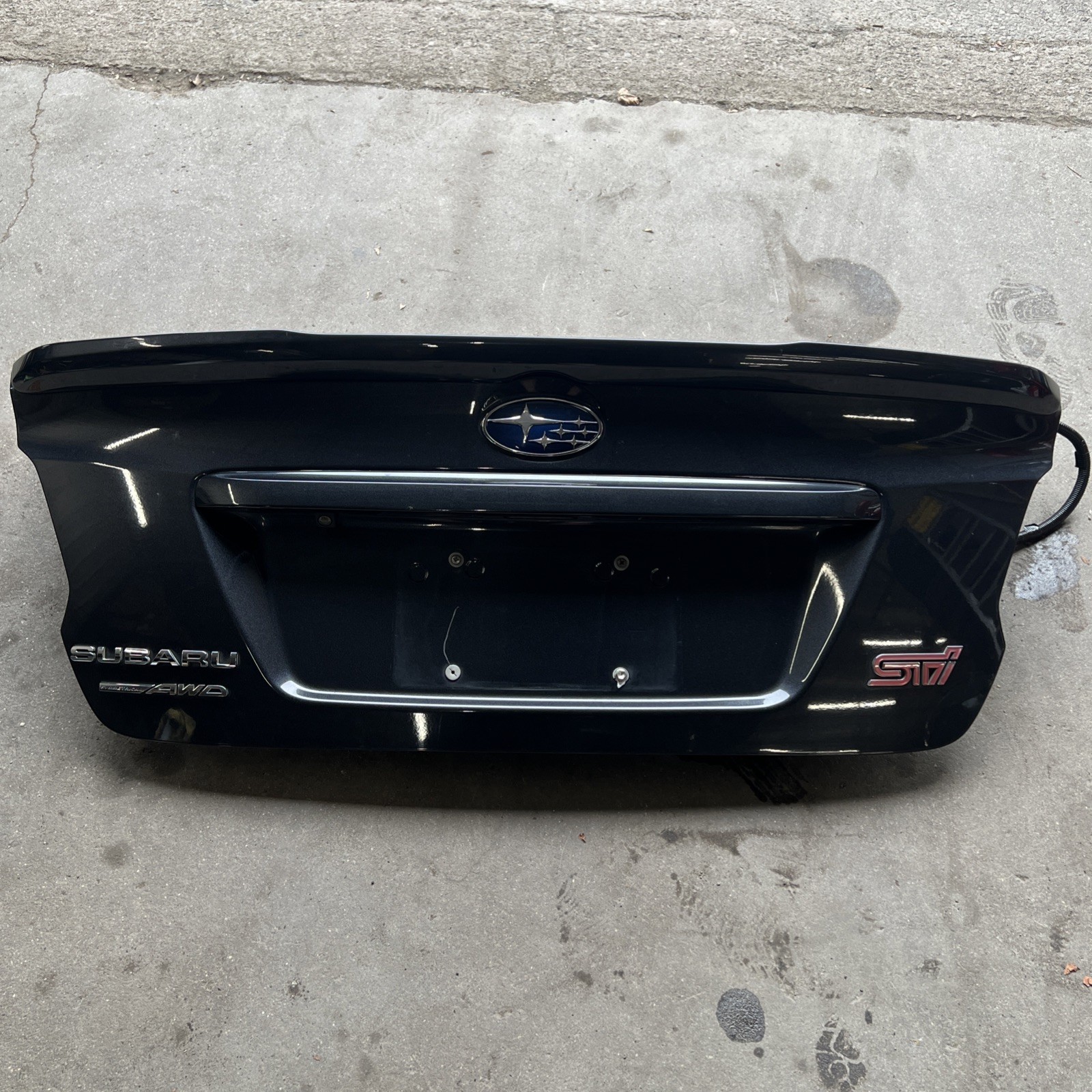 2015-2021 SUBARU WRX STI BARE TRUNK DECK LID PANEL  68K Miles OEM (K)