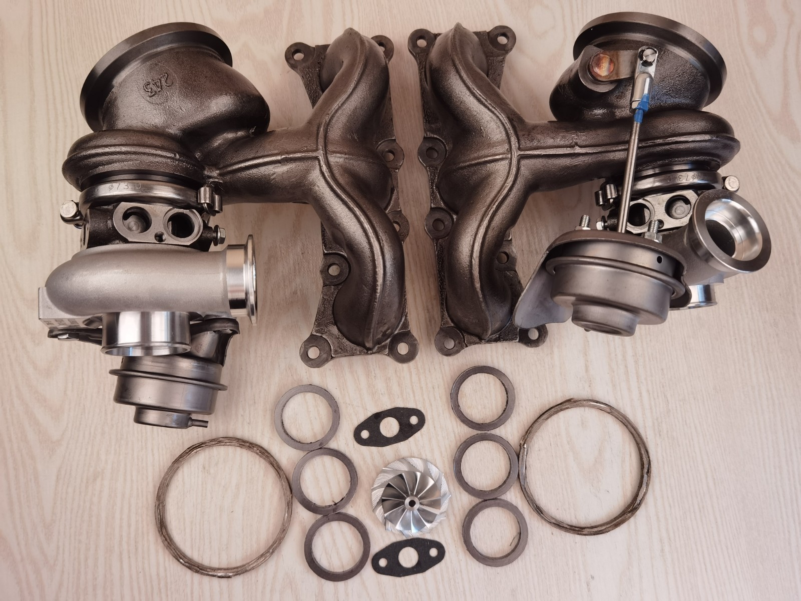 for 900HP Billet Upgrade TD04L4-19T BMW N54 335i 335xi 335is 3.0 twin Turbo