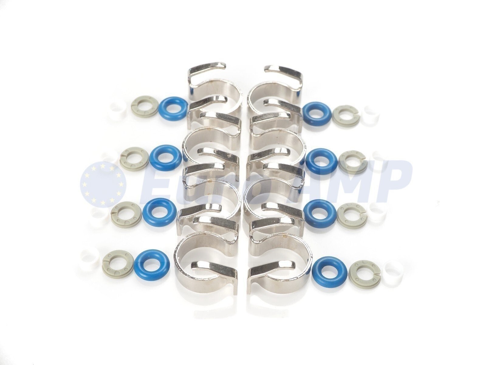 Land Rover Range Sport Velar LR4 8PC Engine Fuel Injector Seal 5.0L V8 LR037089