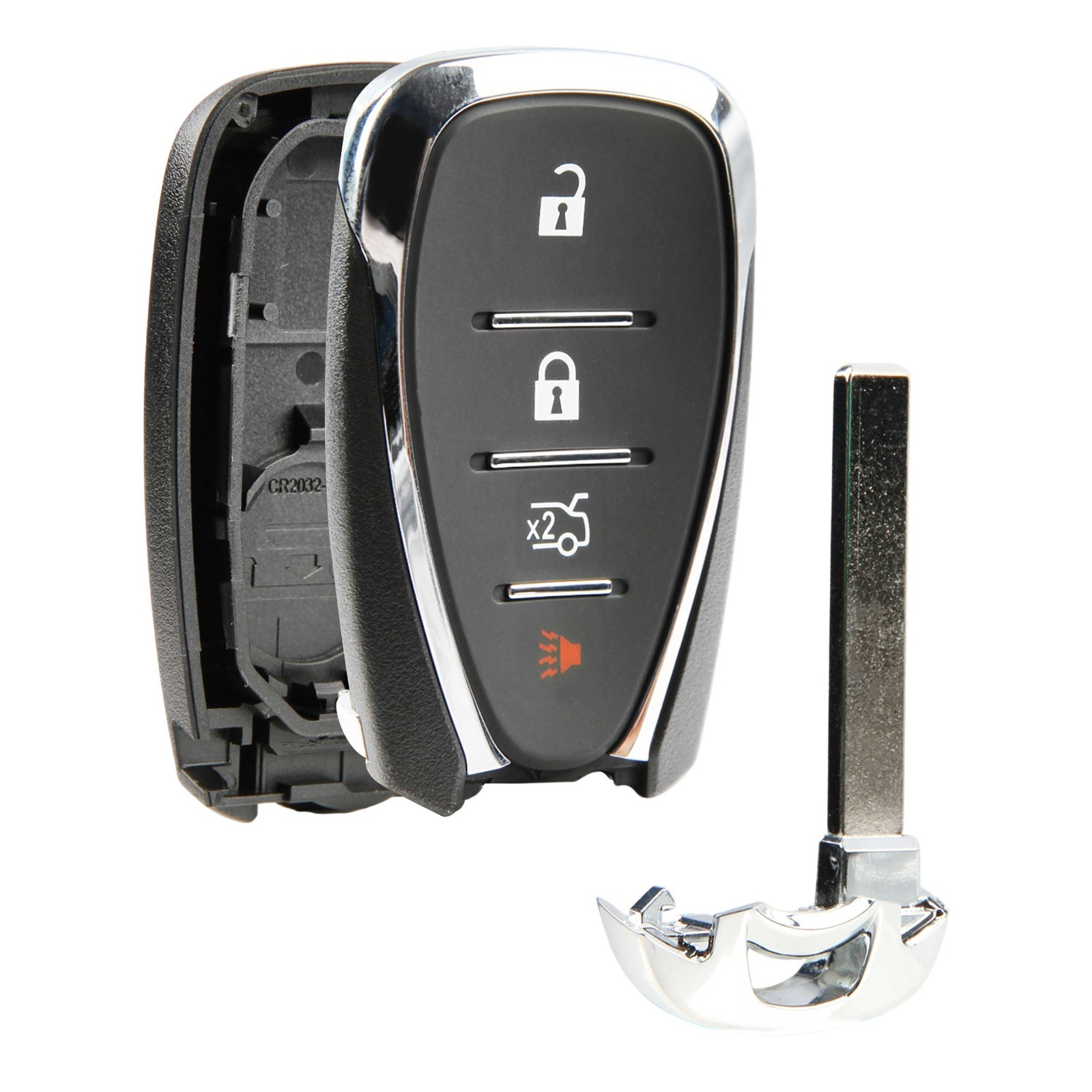 Remote Key Fob Shell Case for 2016-2020 Chevrolet Malibu Cruze Camaro (HYQ4EA) Remote Key Fob Shell Case for 2016-2020 Chevrolet Malibu Cruze Camaro (HYQ4EA)