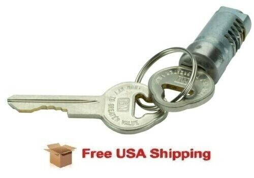 Fits 1956-1968 Cadillac Glove Box Lock Cylinder With GM Keys Fits 1956-1968 Cadillac Glove Box Lock Cylinder With GM Keys