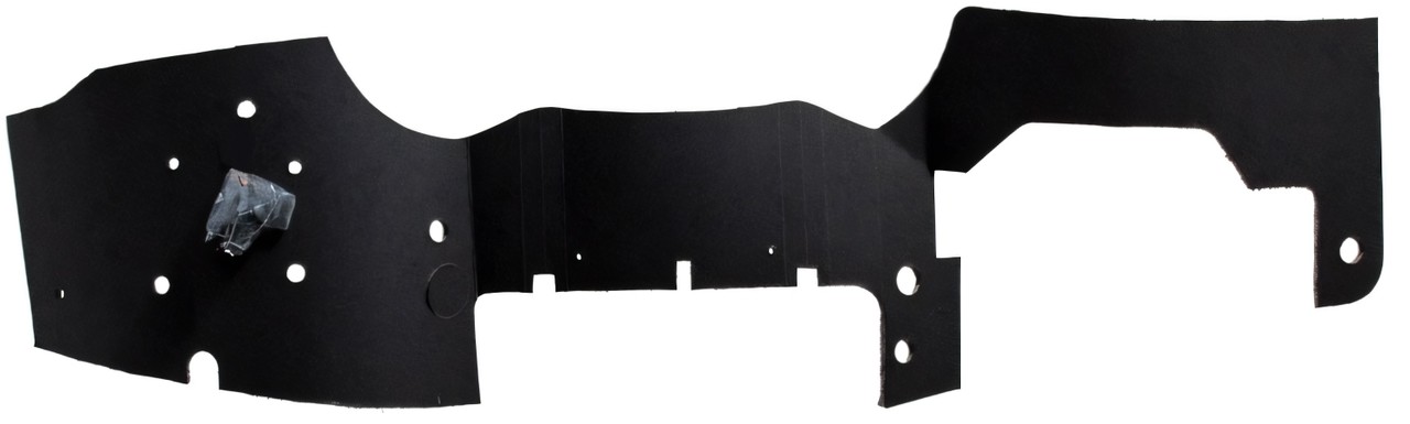Firewall Insulation Pad for 1961-68 International PickUp Cardboard/Jute Black