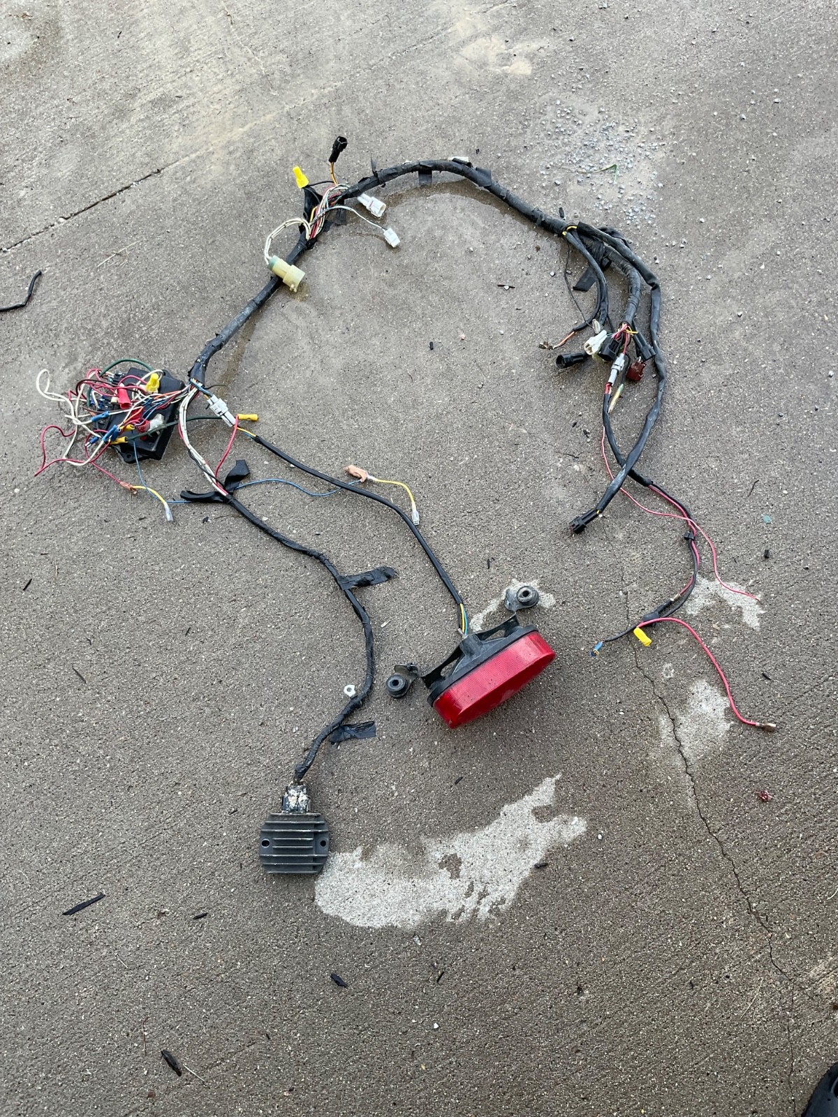 02-04 Yamaha Raptor 660 Main Electrical Wiring Harness 02-04 Yamaha Raptor 660 Main Electrical Wiring Harness