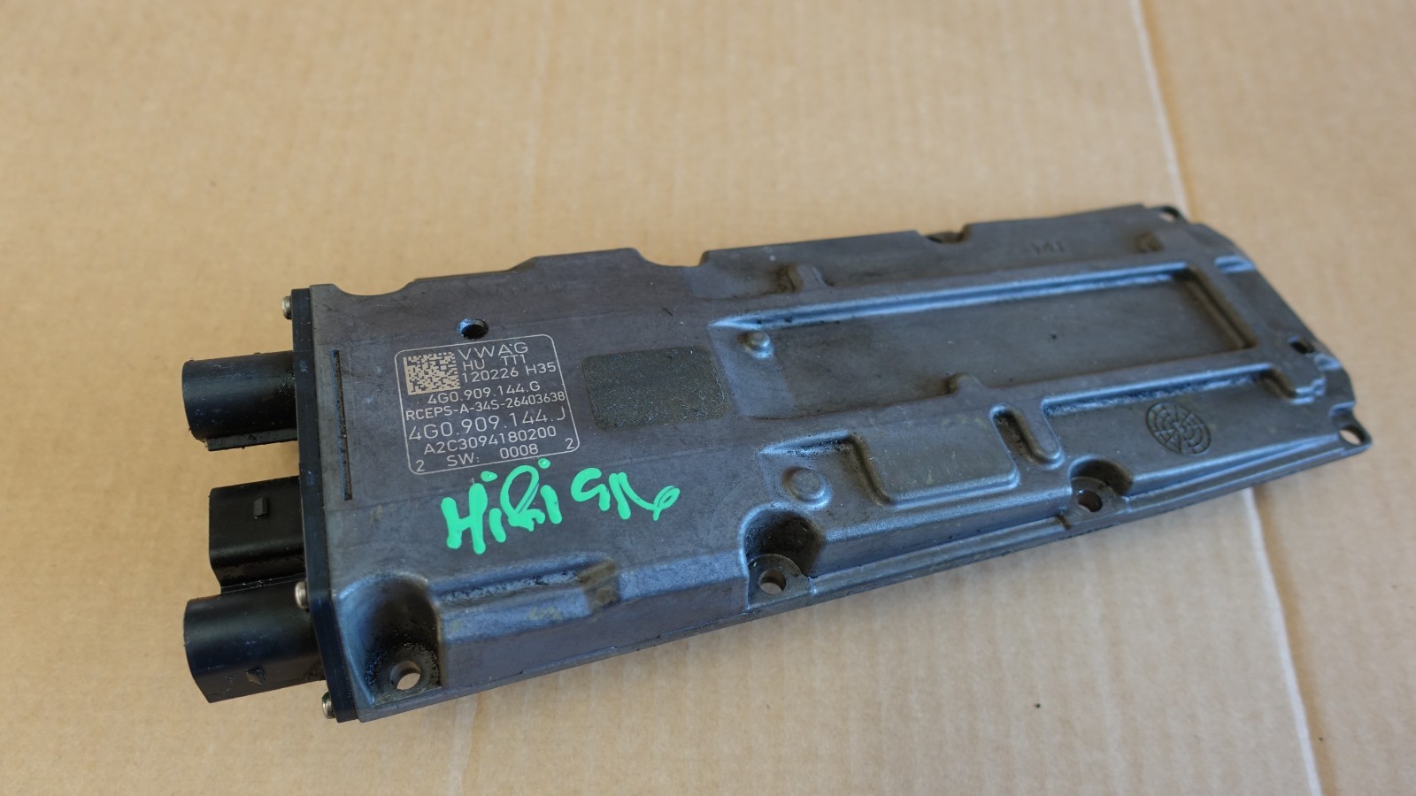 12-17 AUDI S6 A6 A7 S7 Electric Power Steering Rack EPS Module 4G0.909.144.J OEM