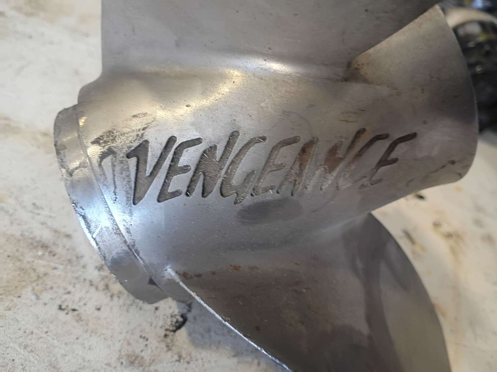 Mercury Vengeance Stainless Steel Propeller 48-19644 13P 13 Pitch Prop MerCruise