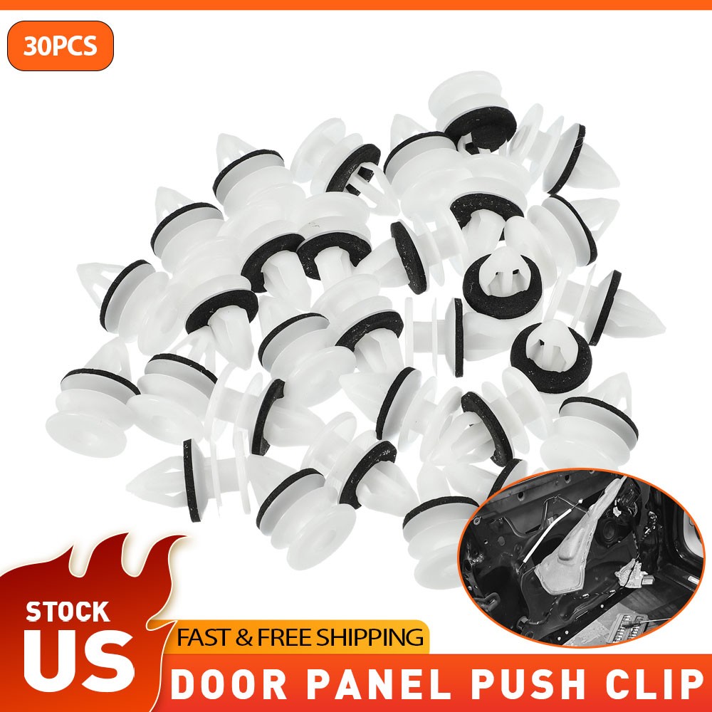 30PCS Door Trim Panel Push Retainer Pin Fastener Clips for Tahoe Chevrolet 07-14