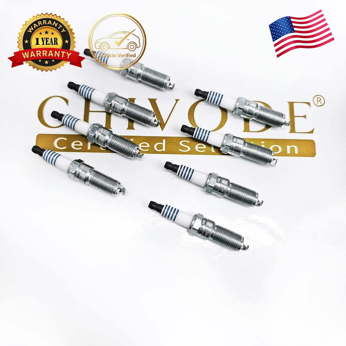 8 Pack SP548 for Ford Platinum Spark Plug CYFS12F1X