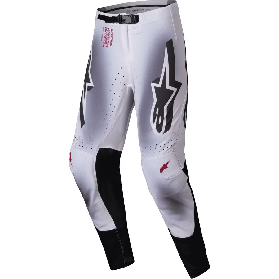 Alpinestars 2025 Supertech Pants - Maker - Silver/Black, 36 3720225-191-36