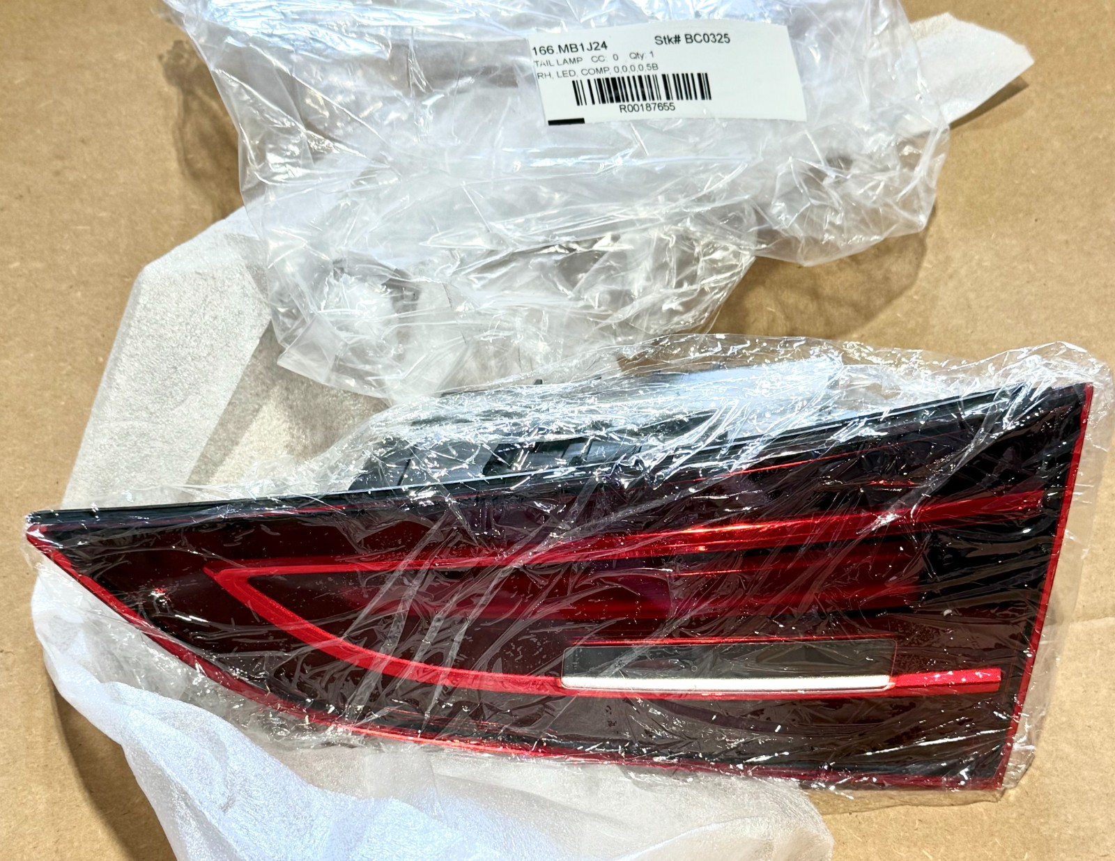 MERCEDES GLE63 GLE53 COUPE TAIL LIGHT TAIL GATE RIGHT 2020- 2026 A1679067410