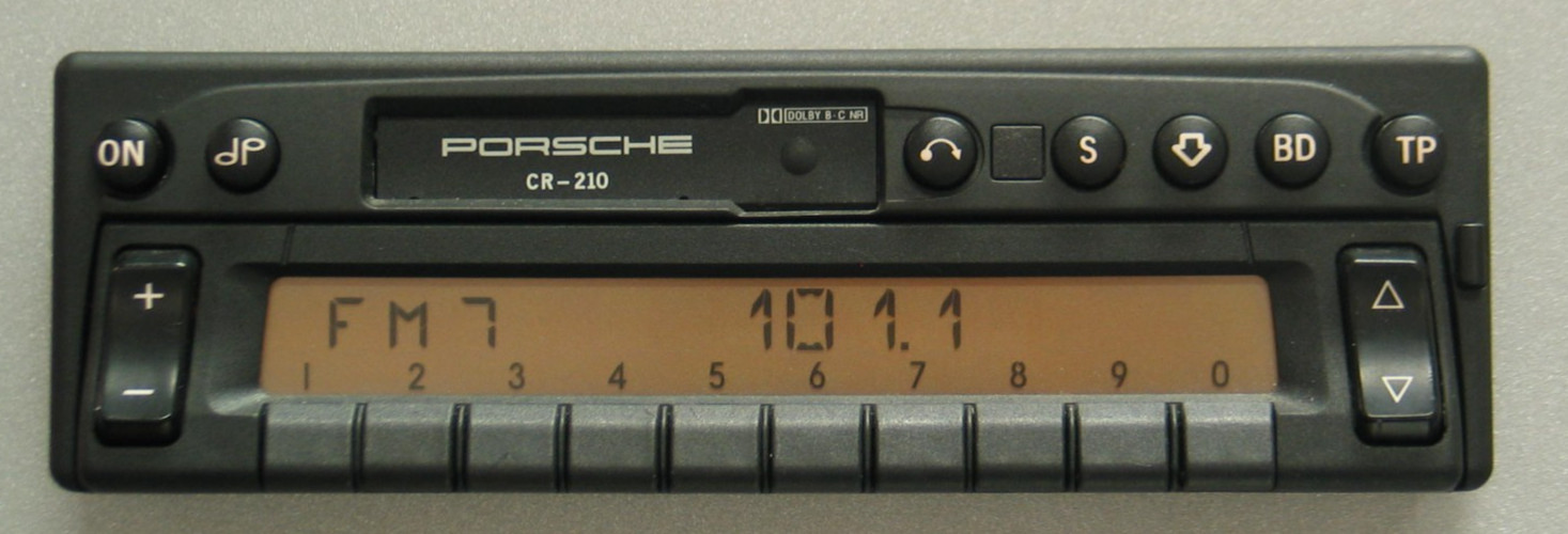 PORSCHE BECKER CR-210 with Bluetooth Streaming PORSCHE BECKER CR-210 with Bluetooth Streaming