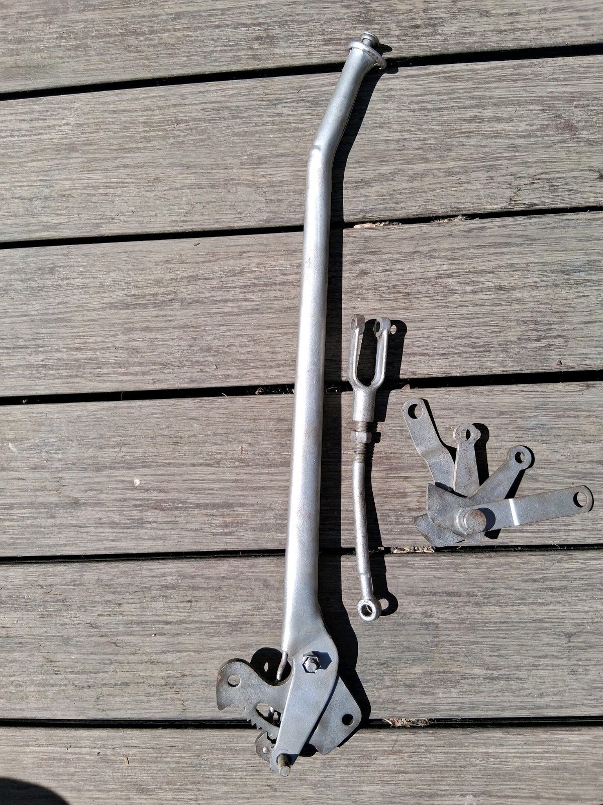 1939 1940 1941 1942 1945 19 46 1947 Dodge Ttuck Hand Brake Lever And Linkage