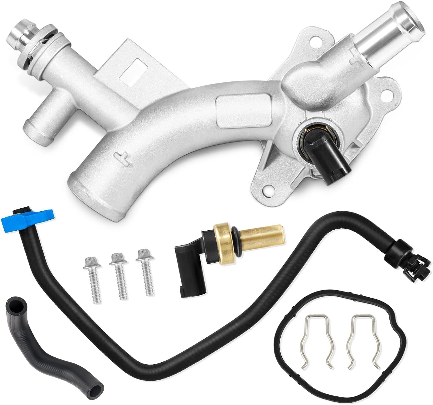 Upgrade Engine Coolant Water Outlet Housing Fit Chevy Cruze Sonic Trax Encore Upgrade Engine Coolant Water Outlet Housing Fit Chevy Cruze Sonic Trax Encore