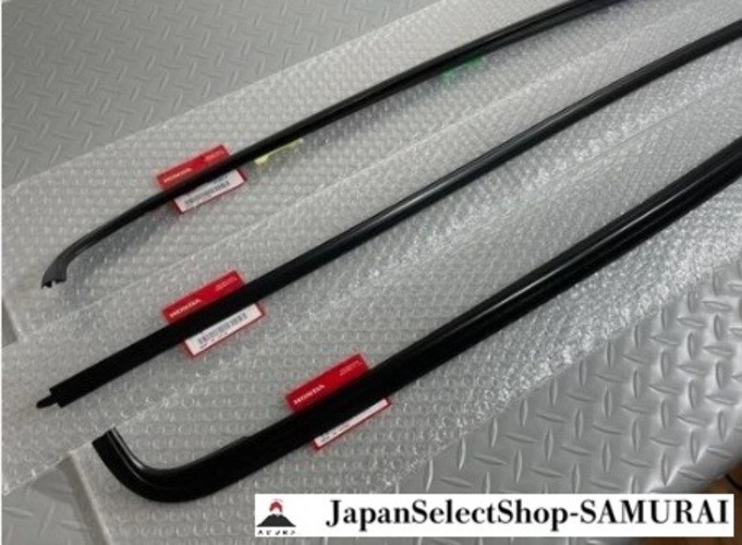 HONDA Civic 92-95 OEM Windshield Side Molding Upper RH LH Set Genuine