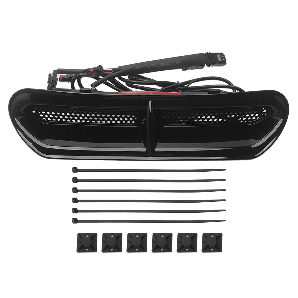 Turn Signal Light Fairing Vent Trim Lights for Harley Touring Street Glide 2014+