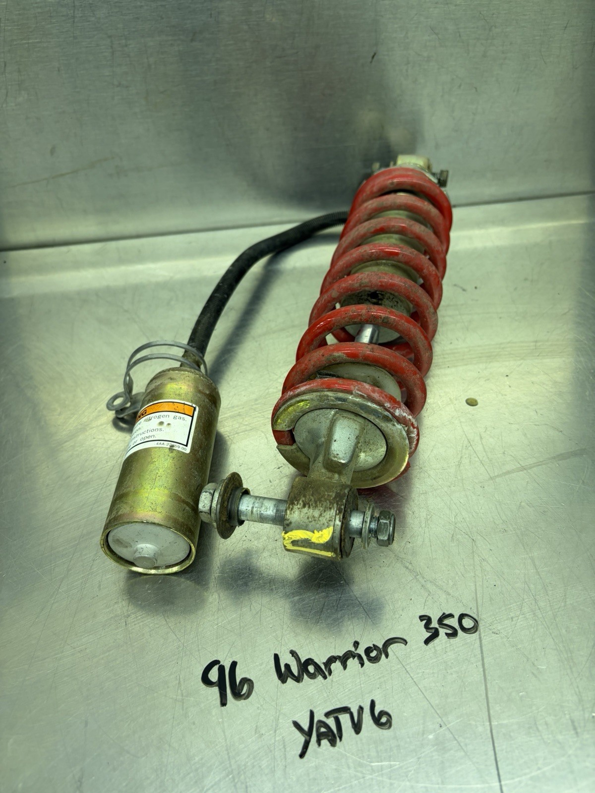 87-96 97 98 99 00 01 02 03 04 Yamaha Warrior 350 OEM Rear Shock Spring Strut Hub 87-96 97 98 99 00 01 02 03 04 Yamaha Warrior 350 OEM Rear Shock Spring Strut Hub