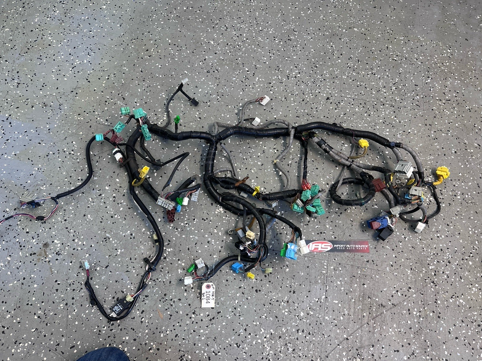 2002-2004 ACURA RSX TYPE S FRONT DASH INSTRUMENT WIRING HARNESS W  FOG LIGHT