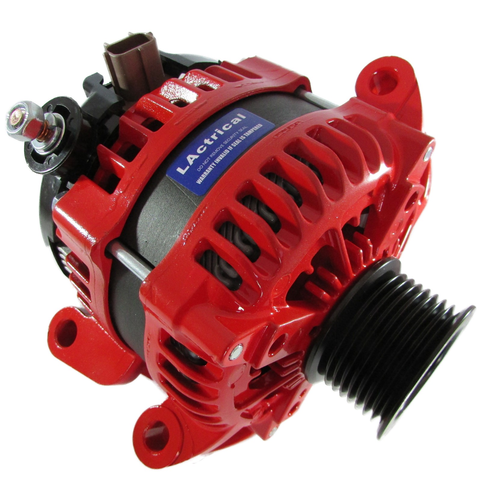 HIGH OUTPUT 350 AMP RED ALTERNATOR FOR FORD F250 F350 F450 F550 Powerstroke 7.3L