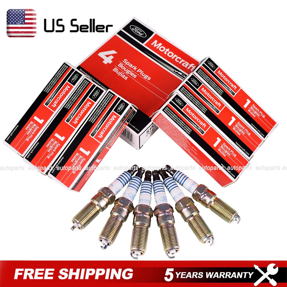 6PCS Genuine Iridium Spark Plug For Motorcraft SP534 SP580 SP580X CYFS12YT4X US 6PCS Genuine Iridium Spark Plug For Motorcraft SP534 SP580 SP580X CYFS12YT4X US