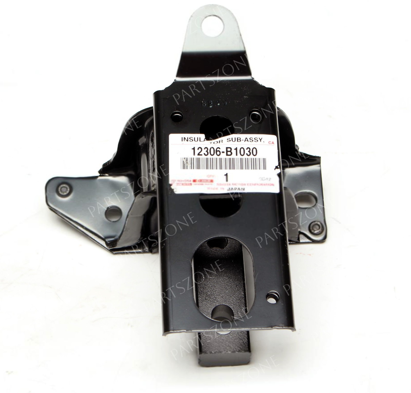 12306-B1030 Toyota Genuine INSULATOR, ENGINE MOUNTING, LH(TRANSVERSE ENGINE) OEM